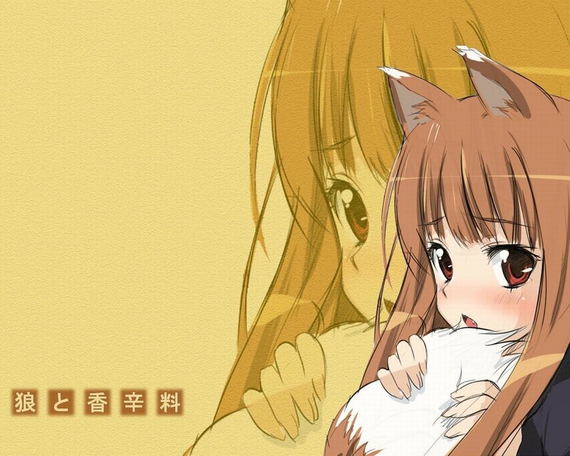 Anime girl with fox ears