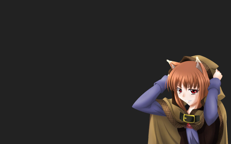 anime girl with fox ears