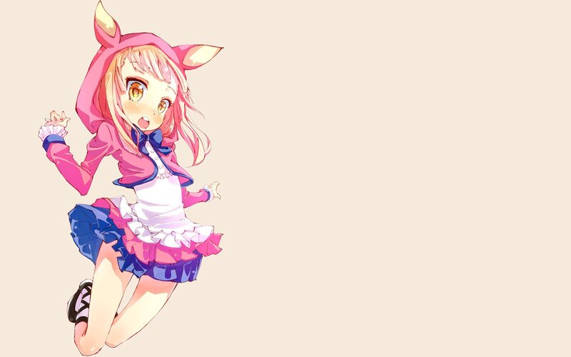 anime girl with fox ears