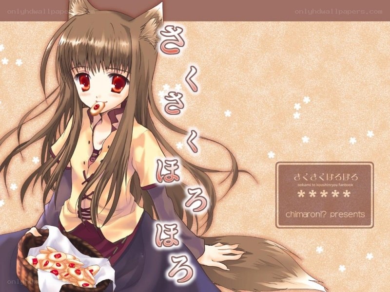 Anime girl with fox ears