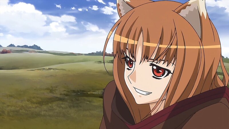 anime girl with fox ears
