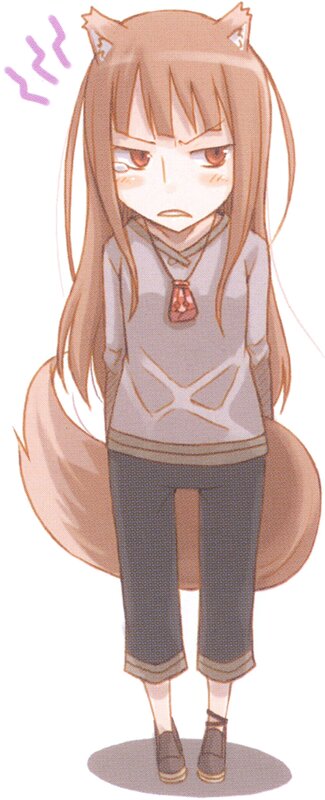 anime girl with fox ears