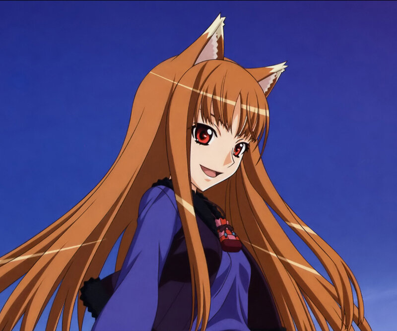 anime girl with fox ears