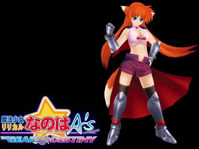 Anime Girl with Fox Ears — Red, Confident
