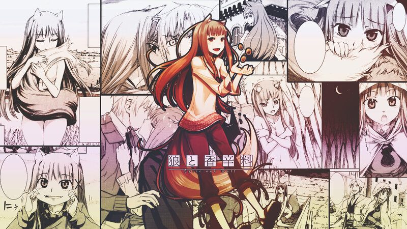 Anime Girl with Fox Ears — Red, Dramatic, Night, Manga