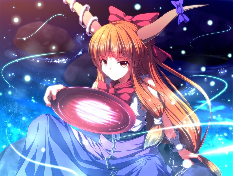 Anime Girl with Frisbee