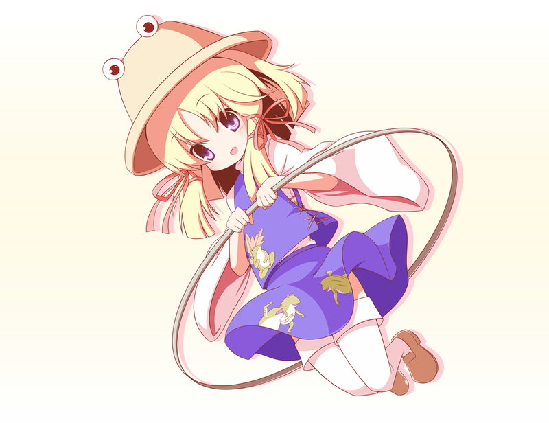 anime girl with frog hat