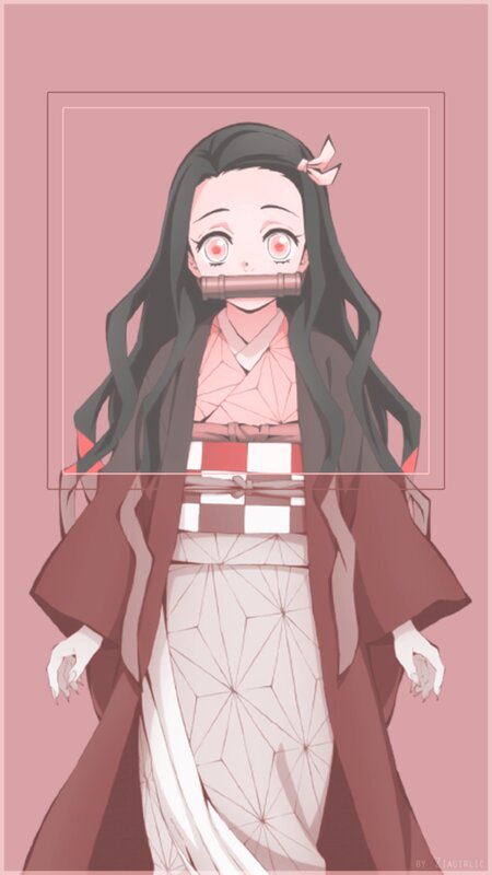Anime Girl with Gag — Pink