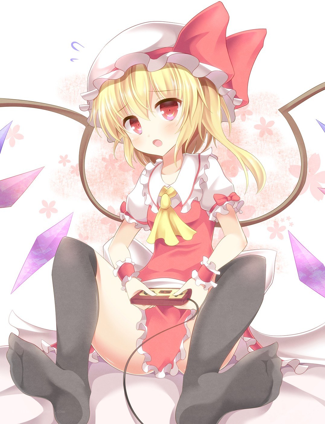 anime girl with game controller