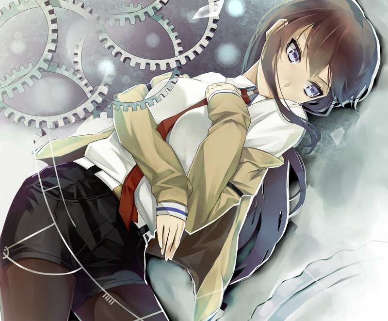 anime girl with gears