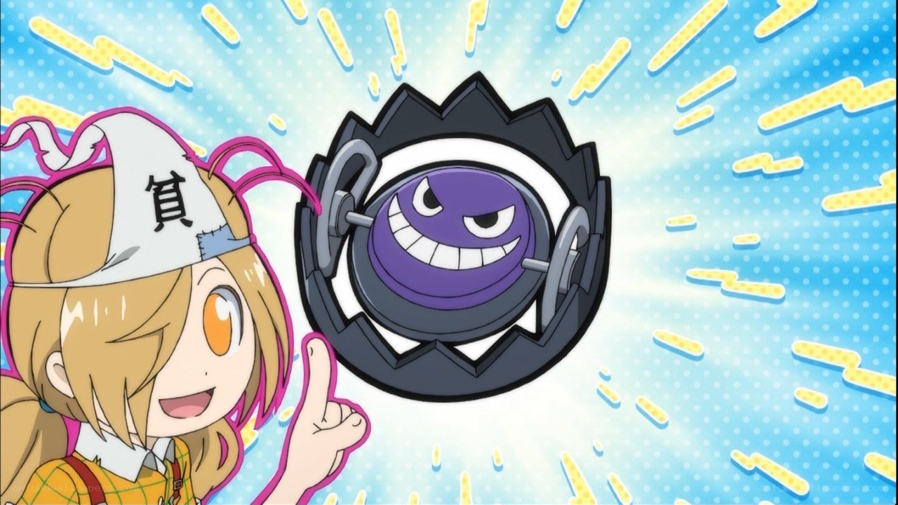 anime girl with ghost character