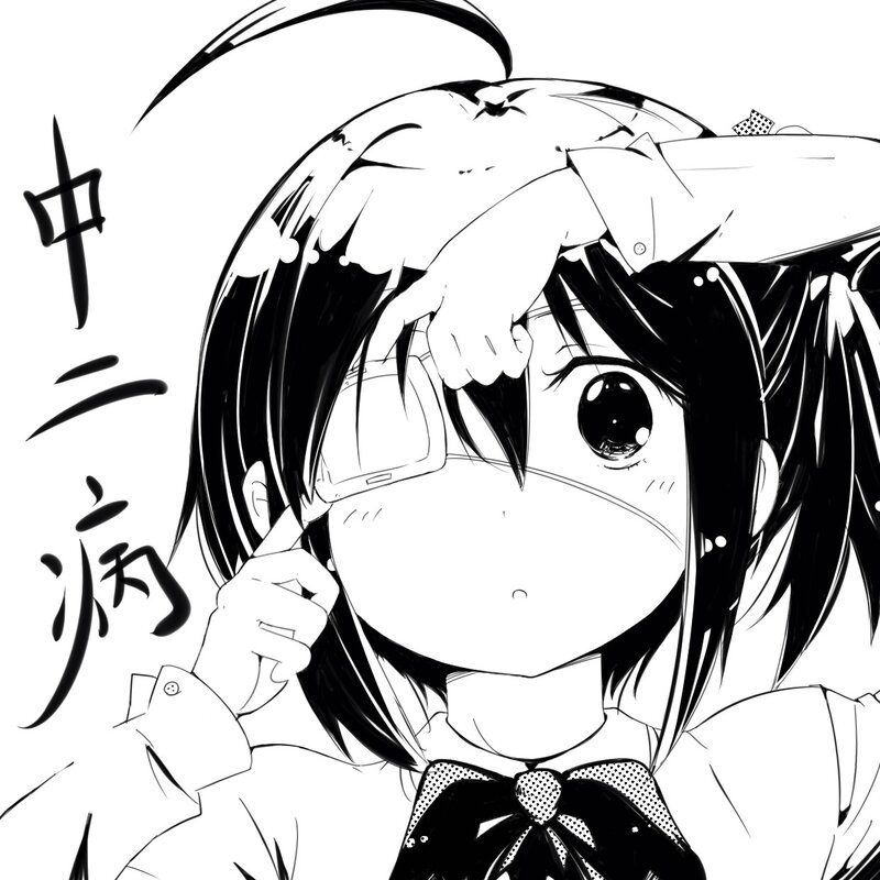 anime girl with glasses