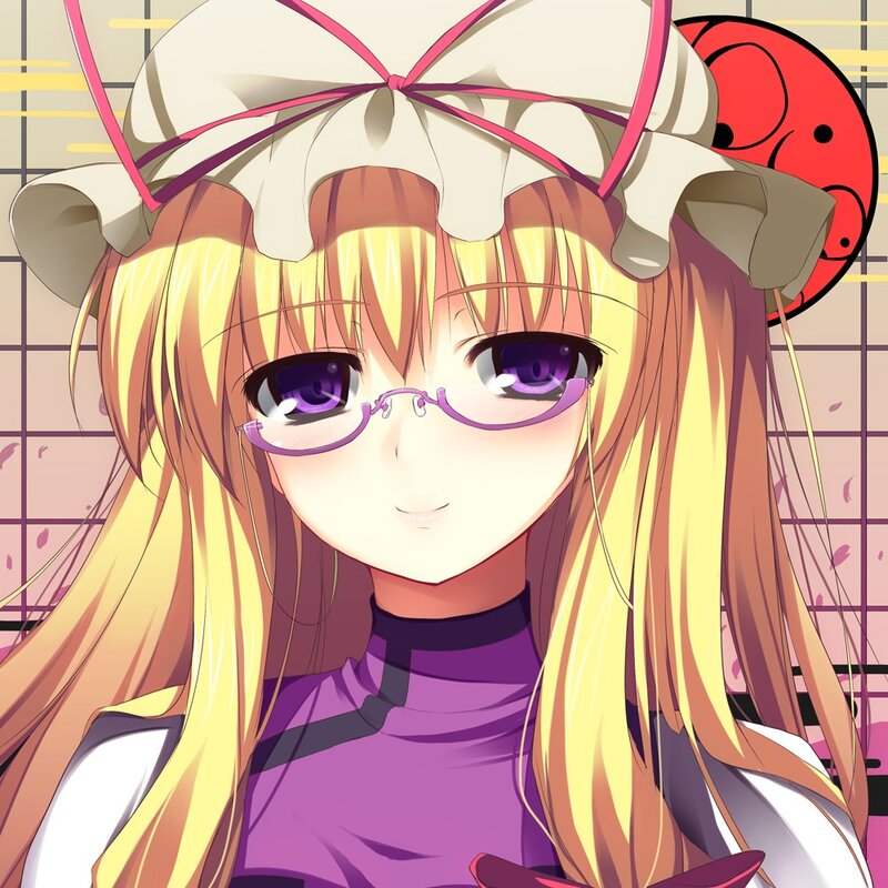 anime girl with glasses