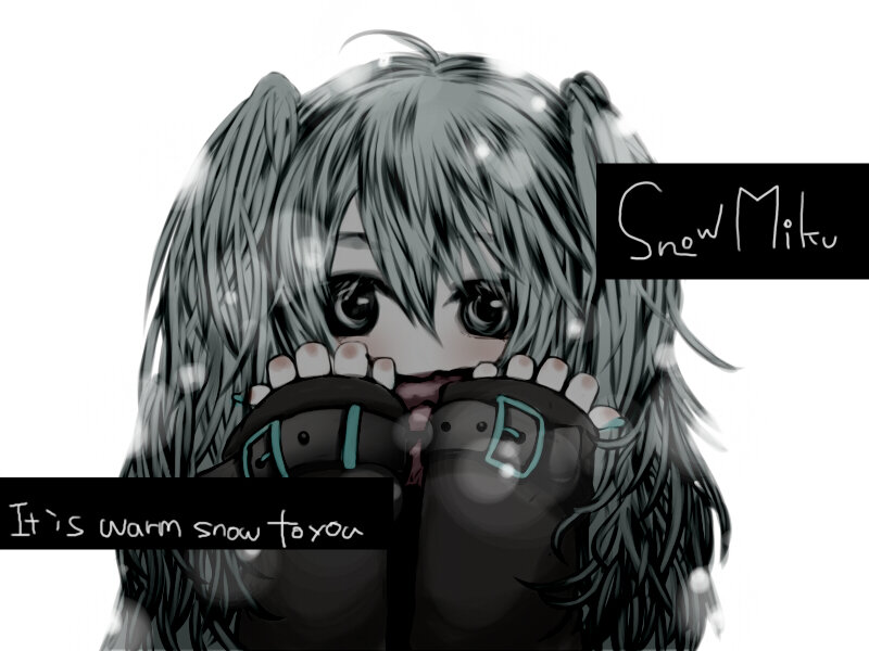Anime Girl with Gloves