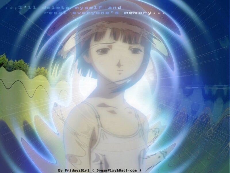 anime girl with glowing aura