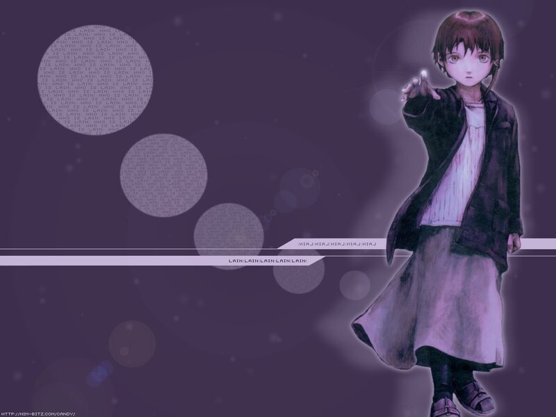 Anime girl with glowing hand