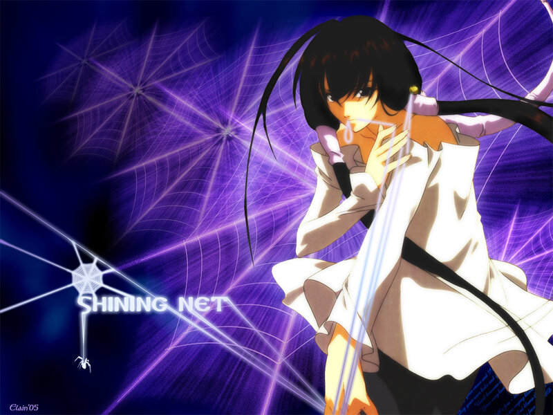 Anime girl with glowing sword