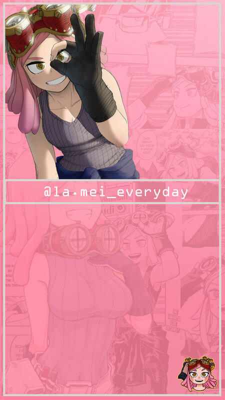 Anime Girl with Goggles — Pink, Playful, Manga