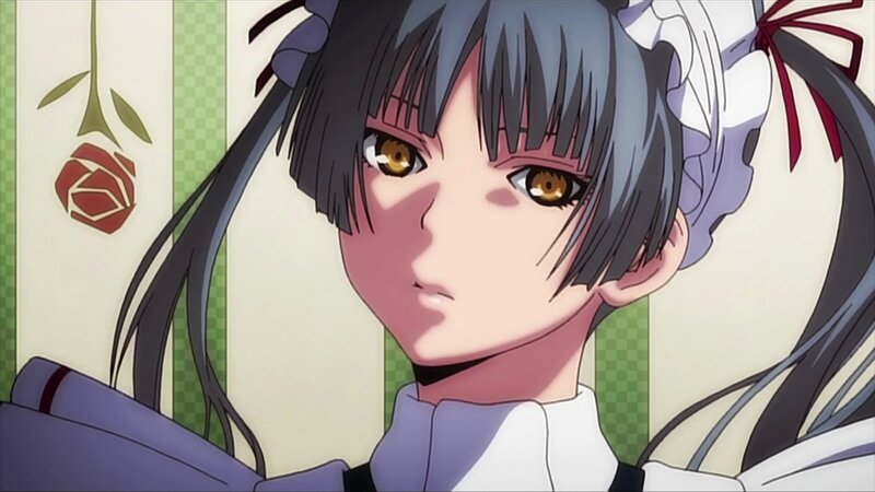 anime girl with golden eyes