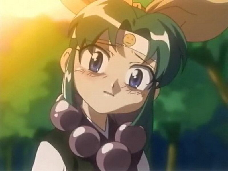anime girl with grapes