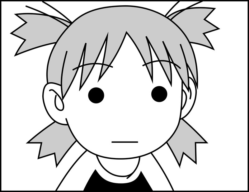 anime girl with gray hair