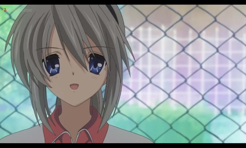 Anime Girl with Gray Hair — Calm, Afternoon