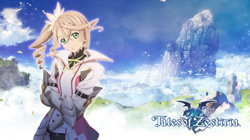 Anime Girl with Green Eyes — Blue, Serene, Afternoon, Dragon