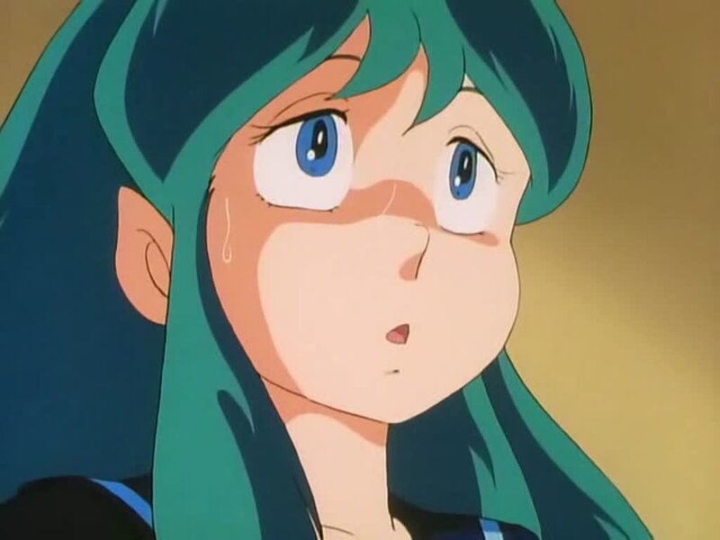 Anime Girl with Green Hair — Emotional