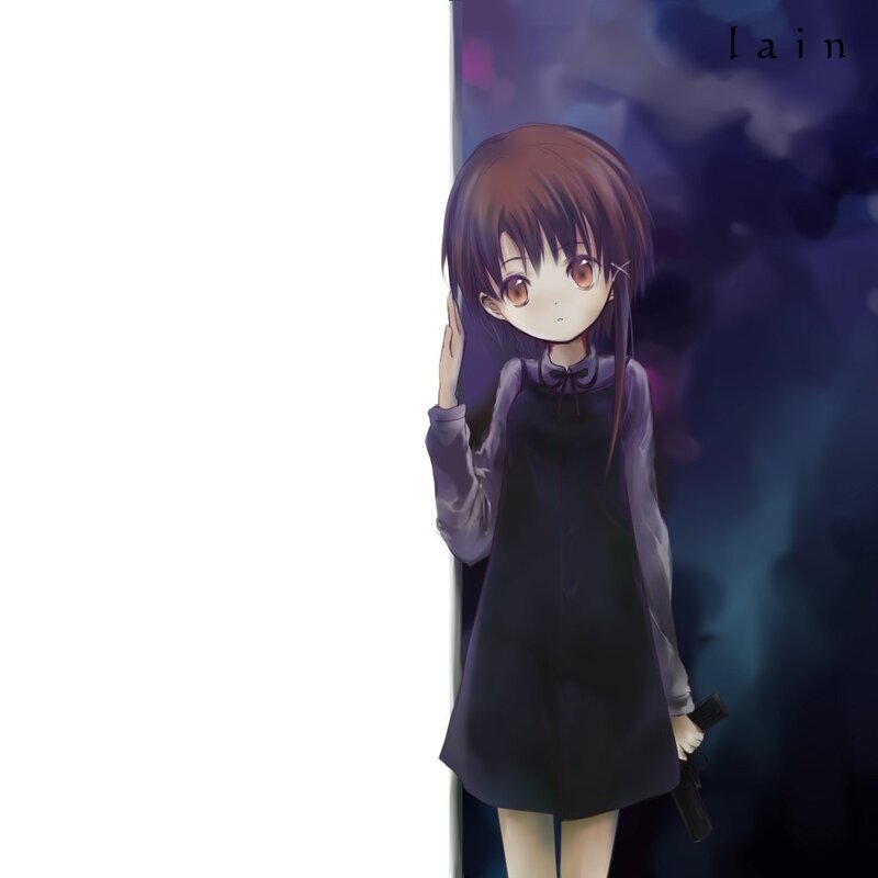 anime girl with gun