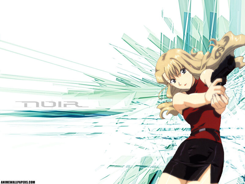 anime girl with gun
