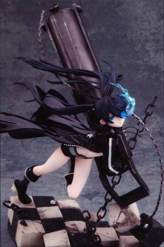 anime girl with gun figure