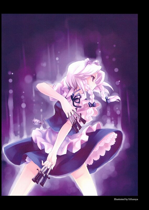 anime girl with guns