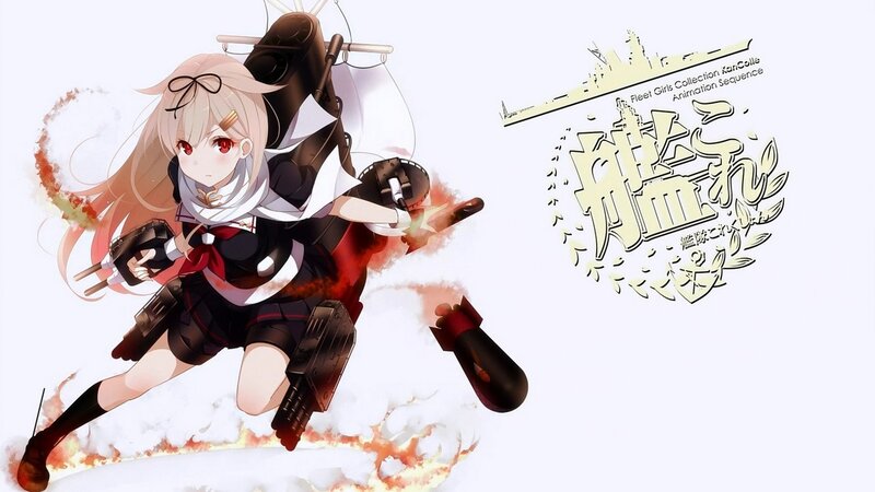 Anime Girl with Guns — White, Action, Explosion