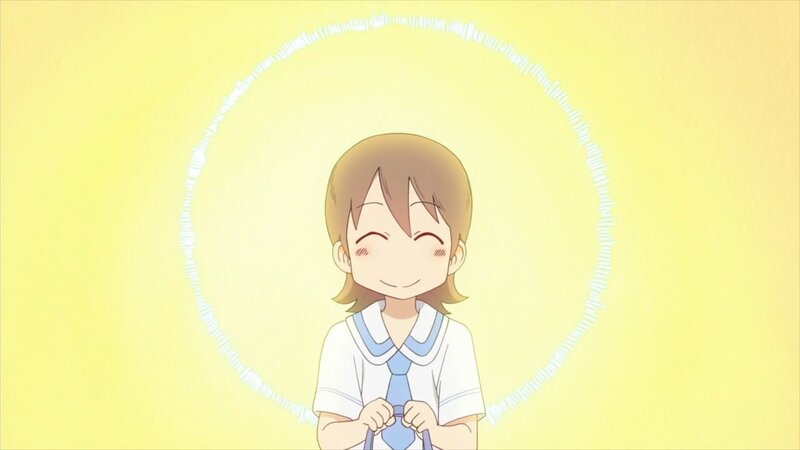 anime girl with halo