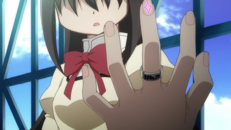 Anime Girl with Hand