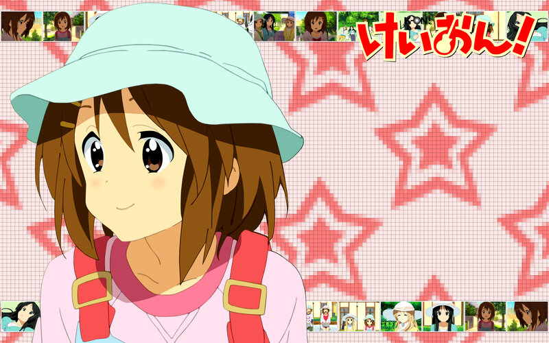 Anime girl with hat and stars