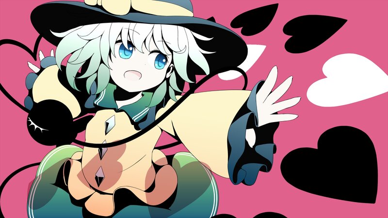 Anime Girl with Hat — Pink