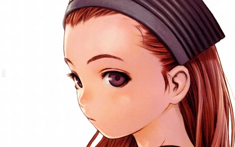 anime girl with headband