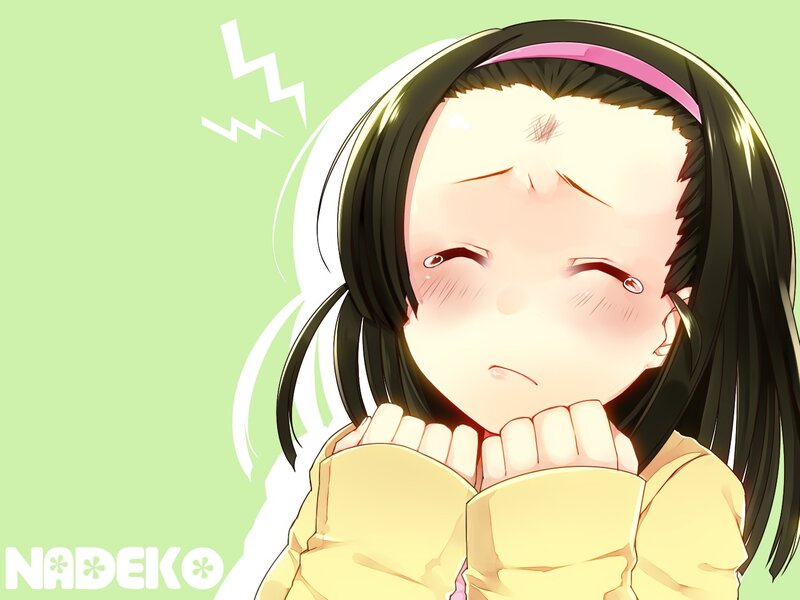 anime girl with headband