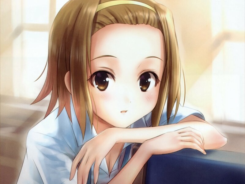 anime girl with headband