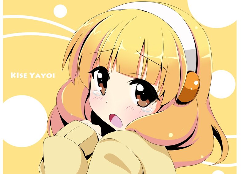 anime girl with headphones