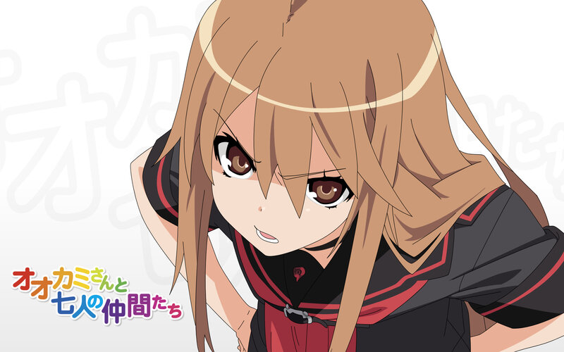 Anime girl with headphones