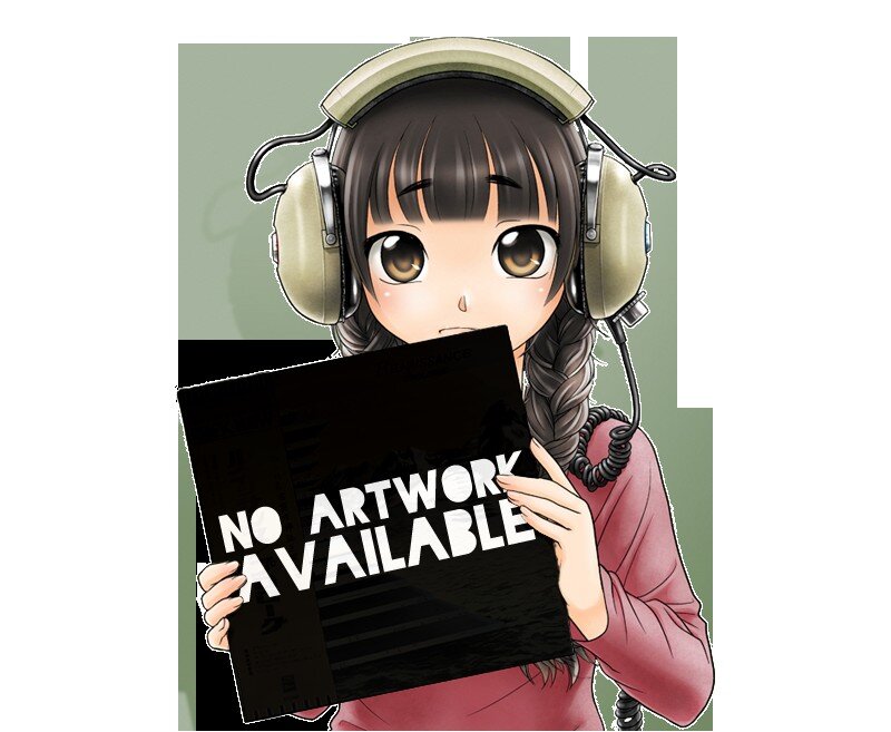 Anime Girl with Headphones — Brown, Neutral, Manga