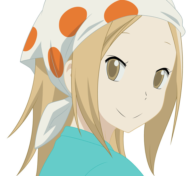 anime girl with headscarf