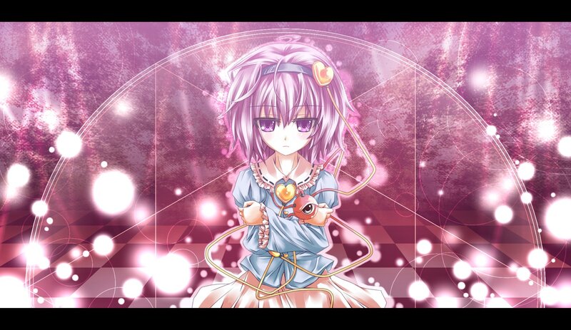 anime girl with heart accessory