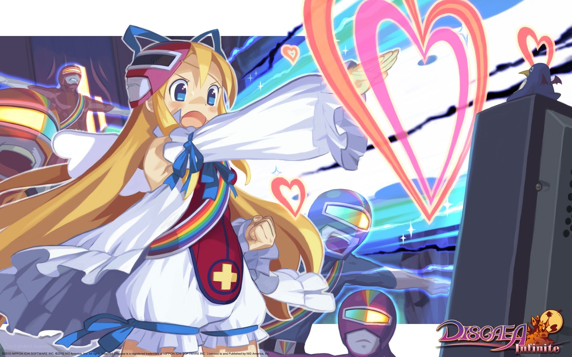 anime girl with heart attack