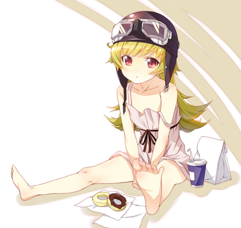 anime girl with helmet