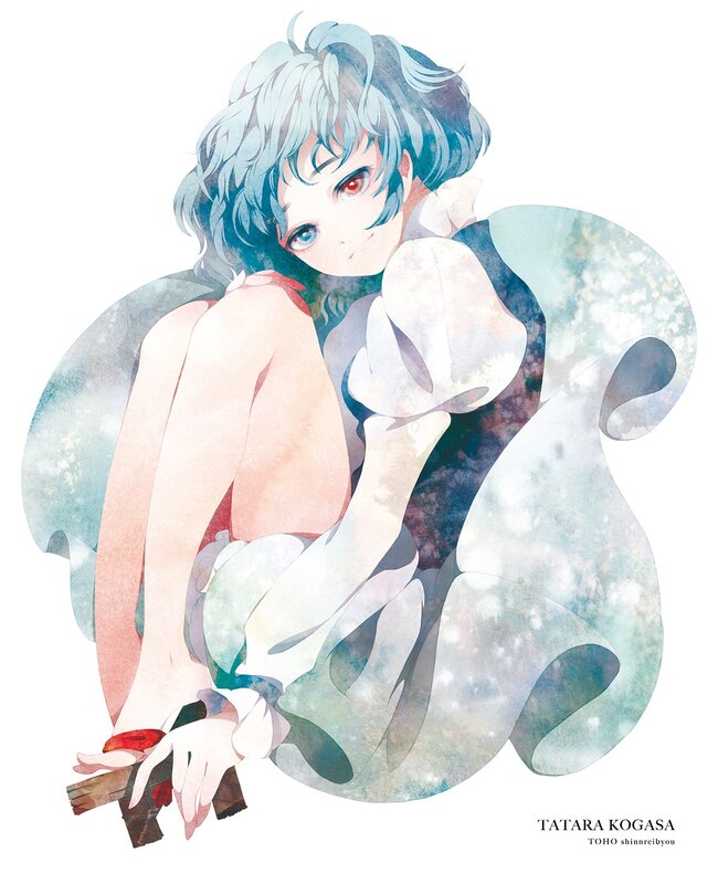 Anime girl with heterochromia