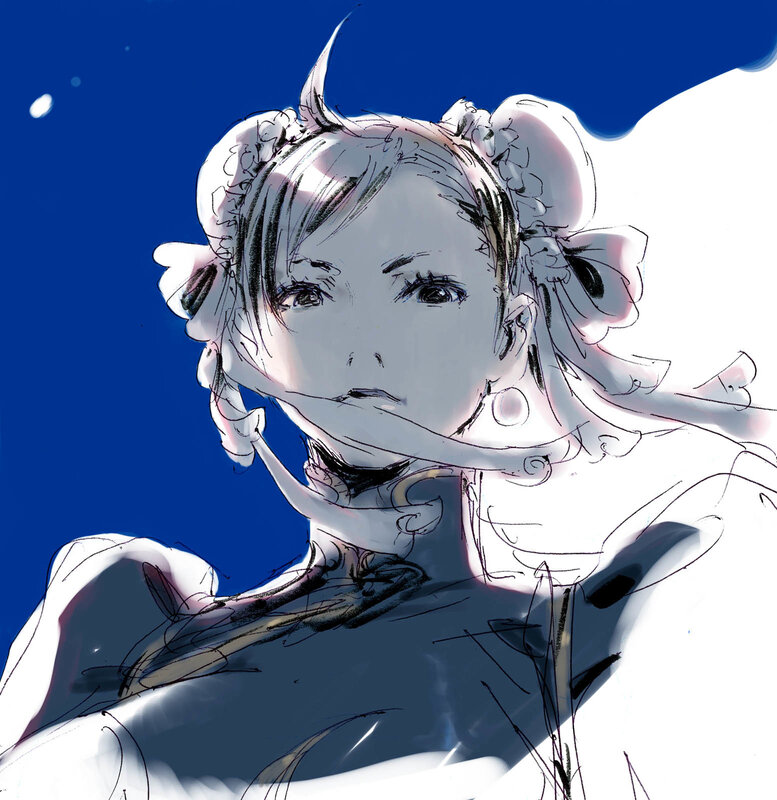anime girl with horns