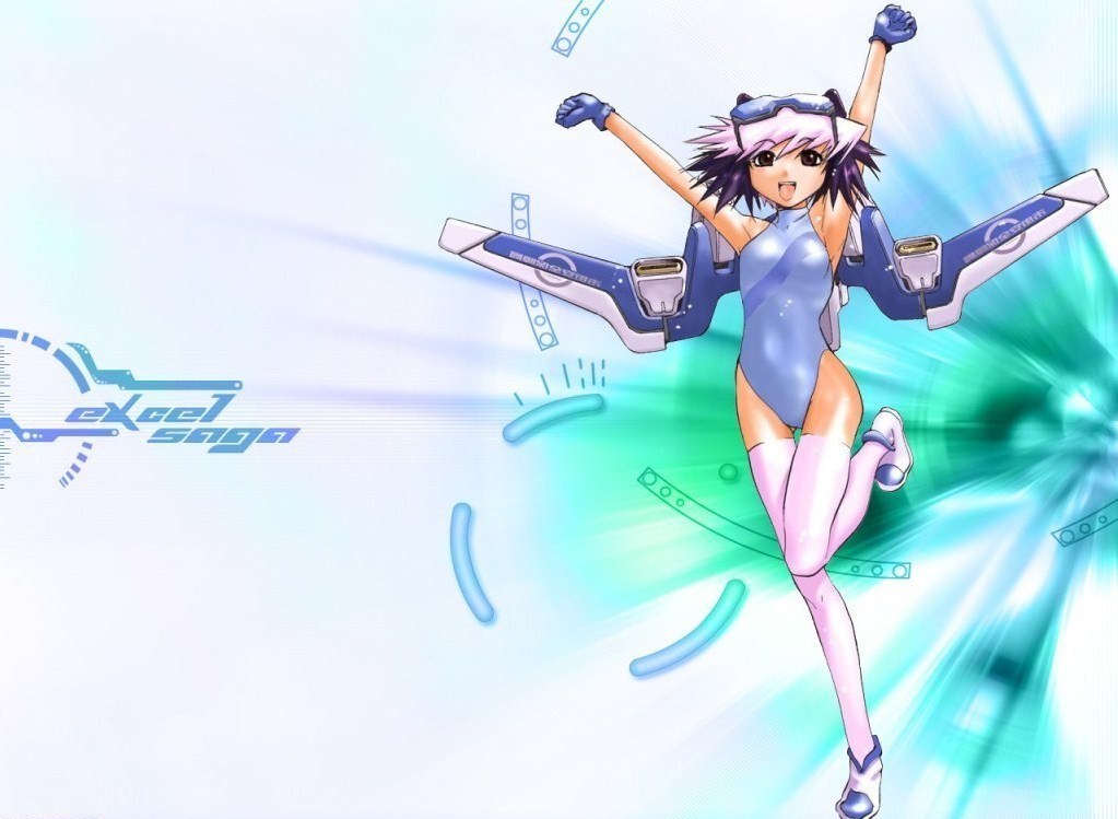 anime girl with jetpack